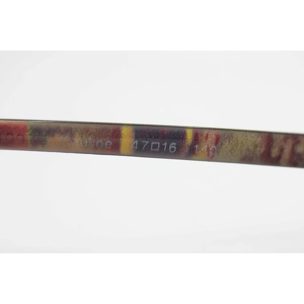 Paul Smith Pauline Eyeglasses Frames Dark Brown Multi Color 47-16-140 Designer